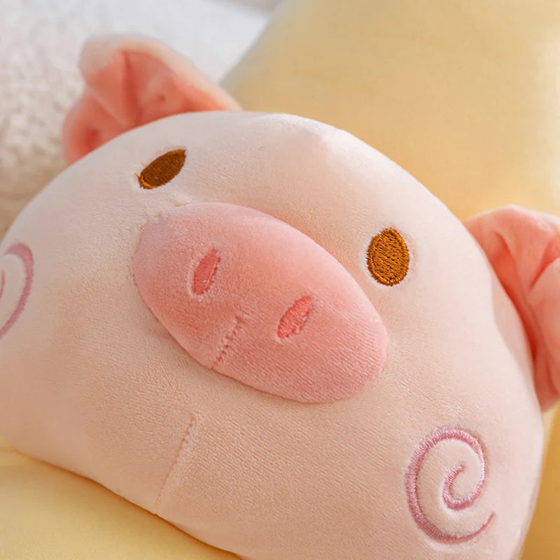 50cm Banana Pig Pillow Soft Plush Toys Sofa Bed Lumbar Cushion For Home Decor Stuffed Plushies Animal Love Pig Banana Pillow